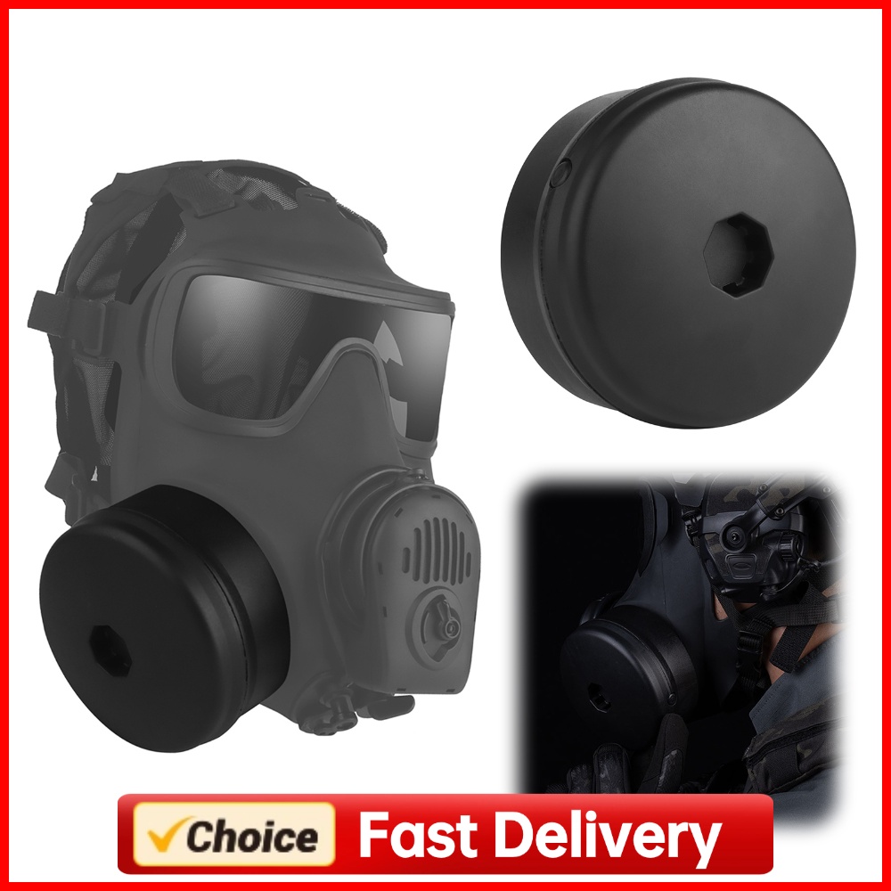 Prop En Cosplay - FM53 Maskenfilterbehälter Nylon Schwarz Modell Zubehör