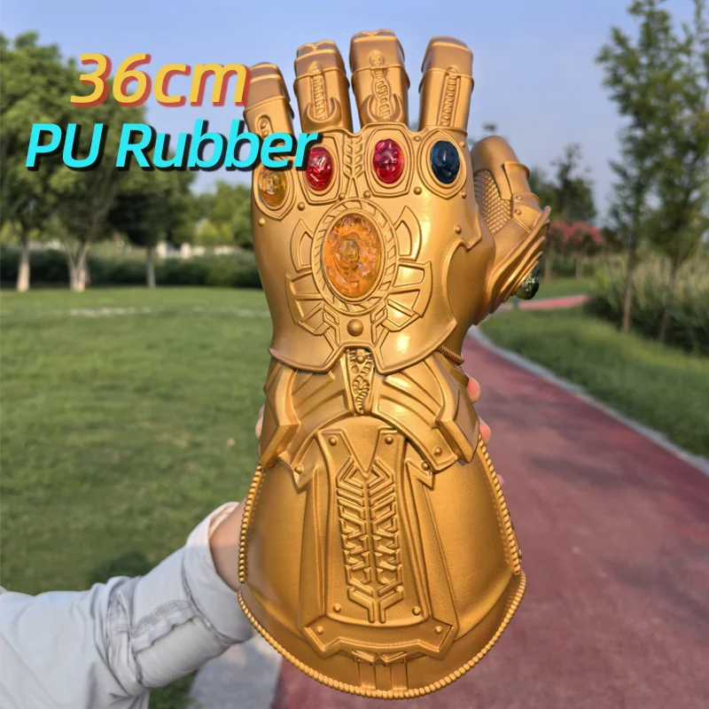 Cosplay Prop Axe - 1:1 Superhelden Gauntlet goldene Handschuhe Kriegslicht