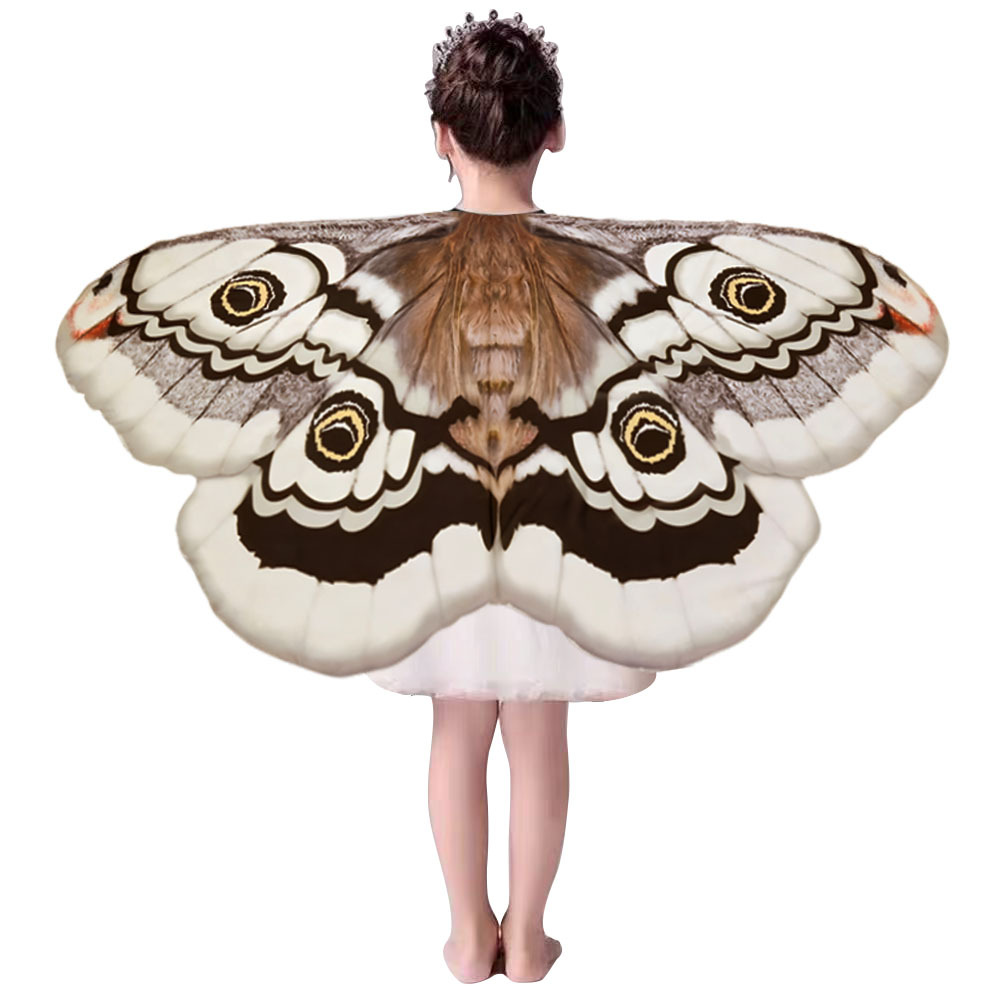 Cosplay Floating Prop - Kinder Mottenflügel Umhang Schmetterling Kostüm Mädchen