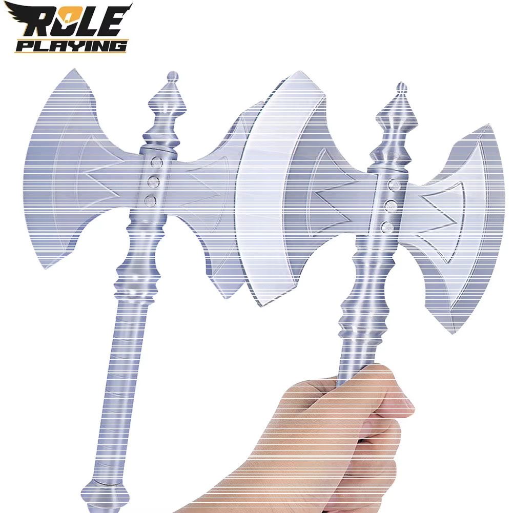 Cosplay Prop Axe - Herren-Axt Cosplay Große Doppelbitterige Axt Requisite