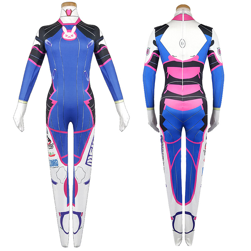 Dva Cosplay Prop - Spiel Dva Cosplay Kostüme Strumpfhosen Overall