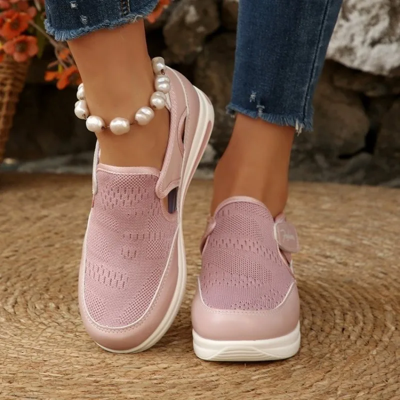 Damen Plateau-Slipper Sneaker  – Velcro Hook Loop Bewertung und Preis