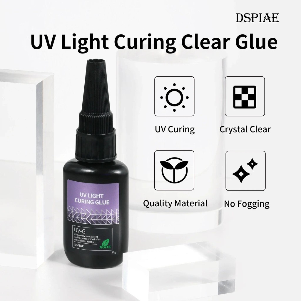 DSPIAE UV-Lichthärtender, klar – Metallic Spray Paint Bewertung und Preis