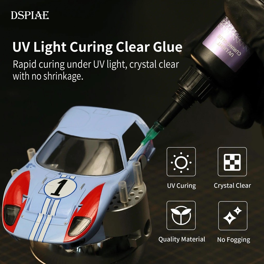 DSPIAE UV-Lichthärtender, klar – Metallic Spray Paint Bewertung und Preis