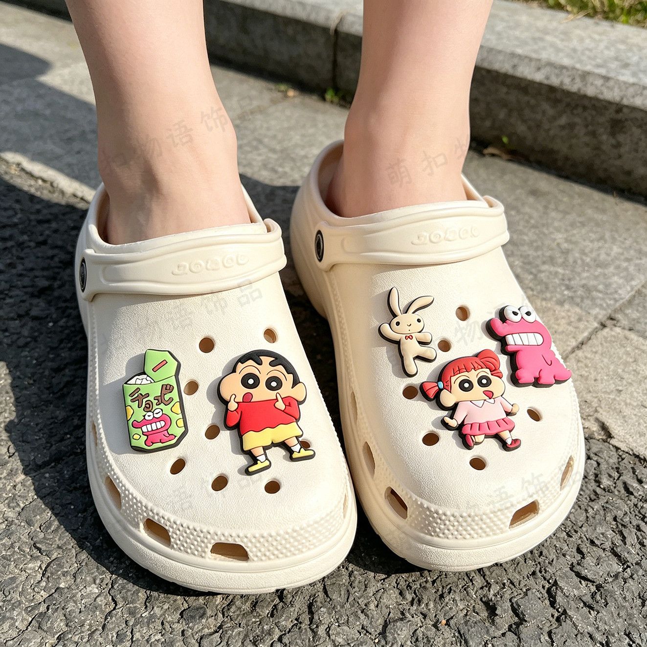 Crayon Shin-chan Schuhblumen-A – Cosplay Prop Diy Bewertung und Preis