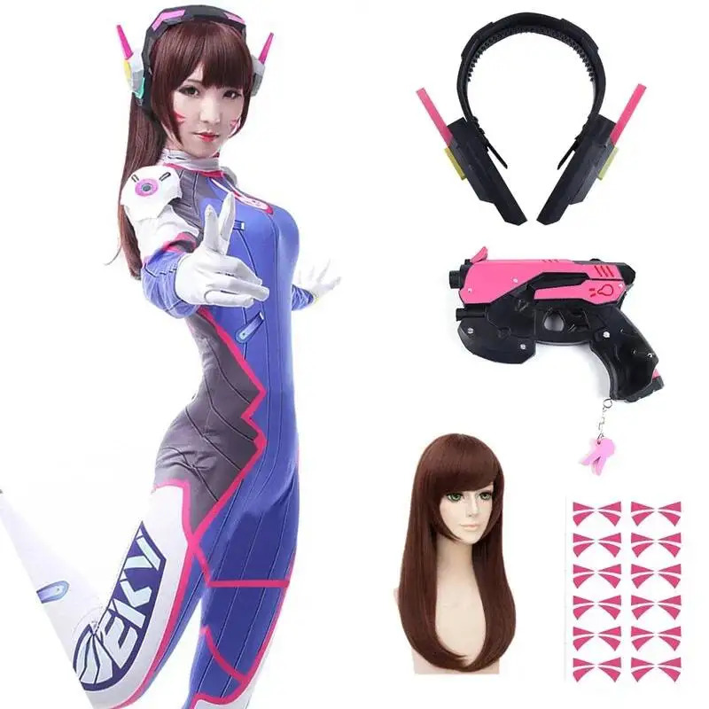 Anime Damen Jumpsuit Strumpfho – Dva Cosplay Prop Bewertung und Preis