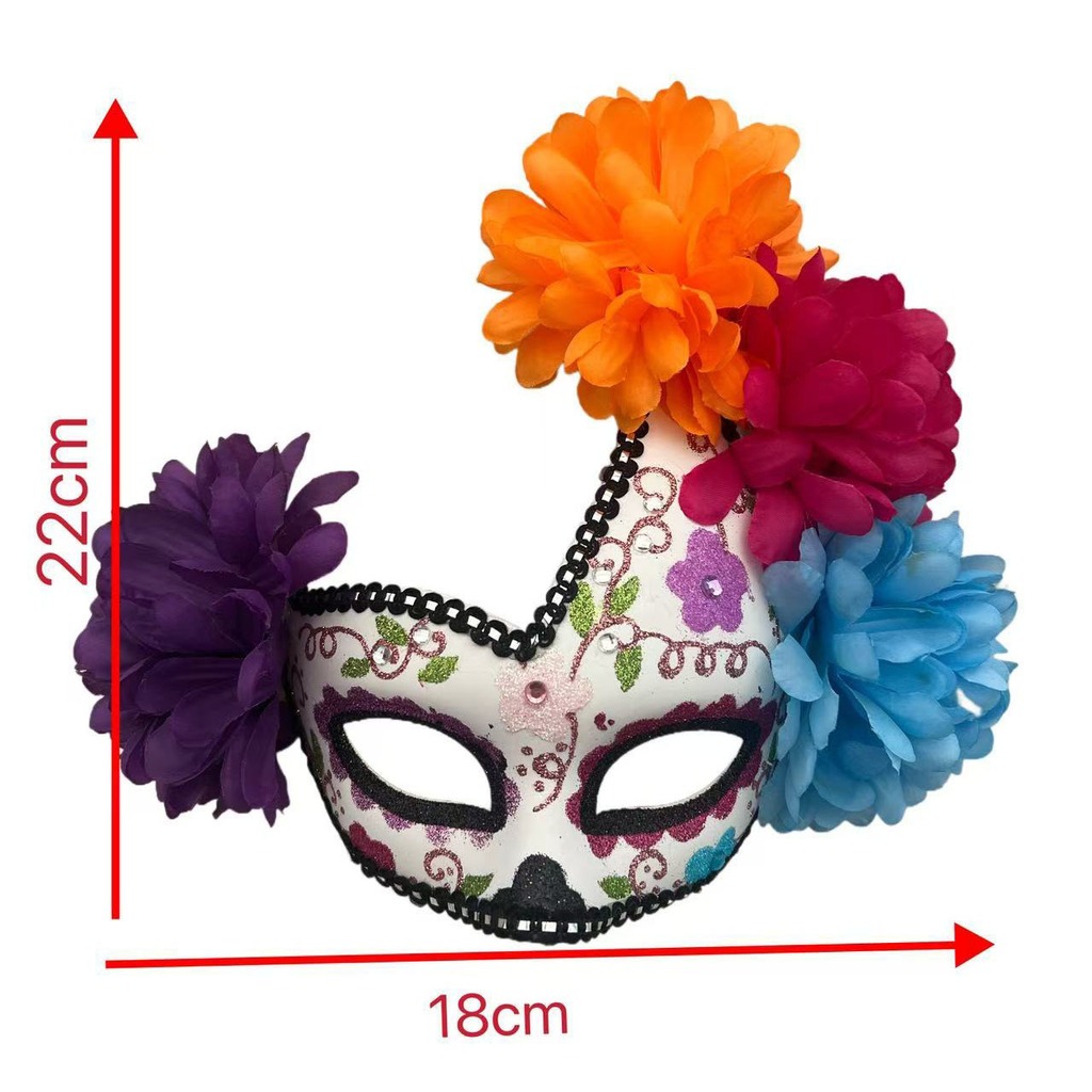 Dunkle Malerei Blumen-Hallowee – Cosplay Prop Painting Bewertung und Preis
