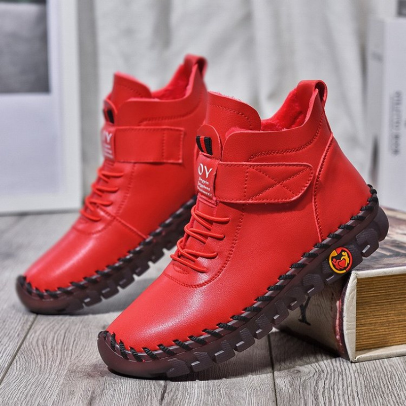 Winterstiefel aus warmer Baumw – Velcro Hook Loop Bewertung und Preis