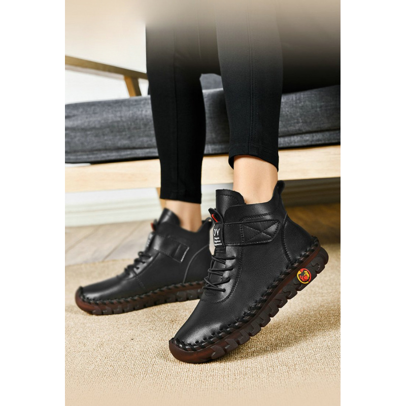 Winterstiefel aus warmer Baumw – Velcro Hook Loop Bewertung und Preis