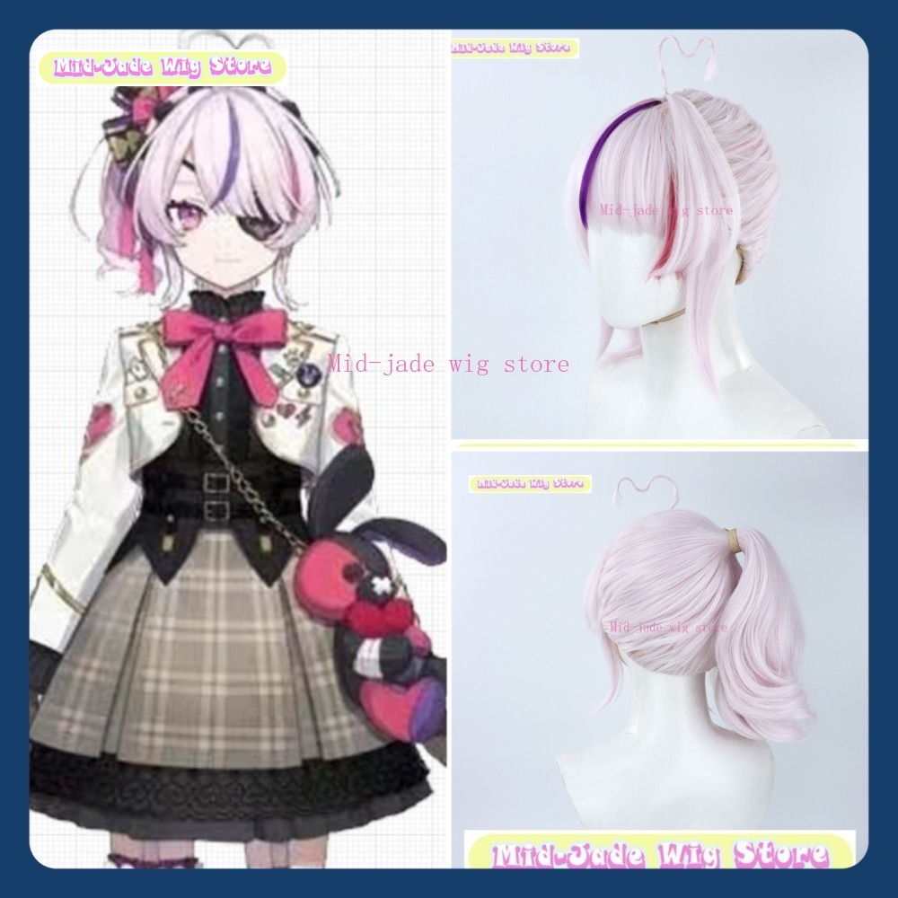 Mid-Jade Perücke NIJISANJI EN  – Prop En Cosplay Bewertung und Preis