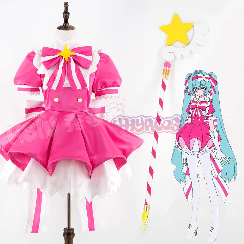 MMiku Retry Cosplay Kostüme Pe – Cosplay Floating Prop Bewertung und Preis
