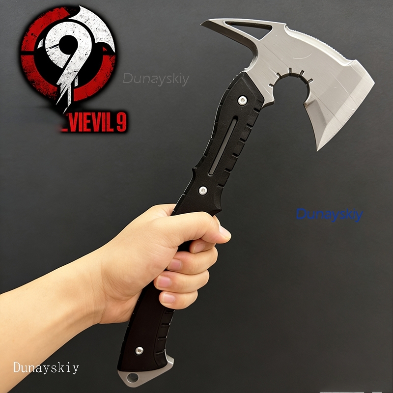 Re9 REQ Leon Cosplay Evil Requ – Cosplay Prop Axe Bewertung und Preis